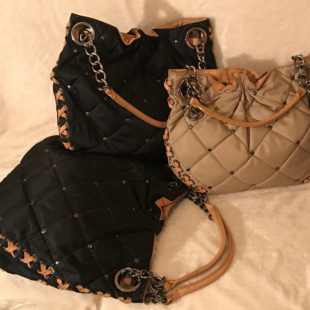 Sondra Roberts Nylon Hobo